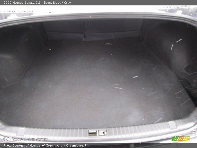  2009 Sonata GLS Trunk