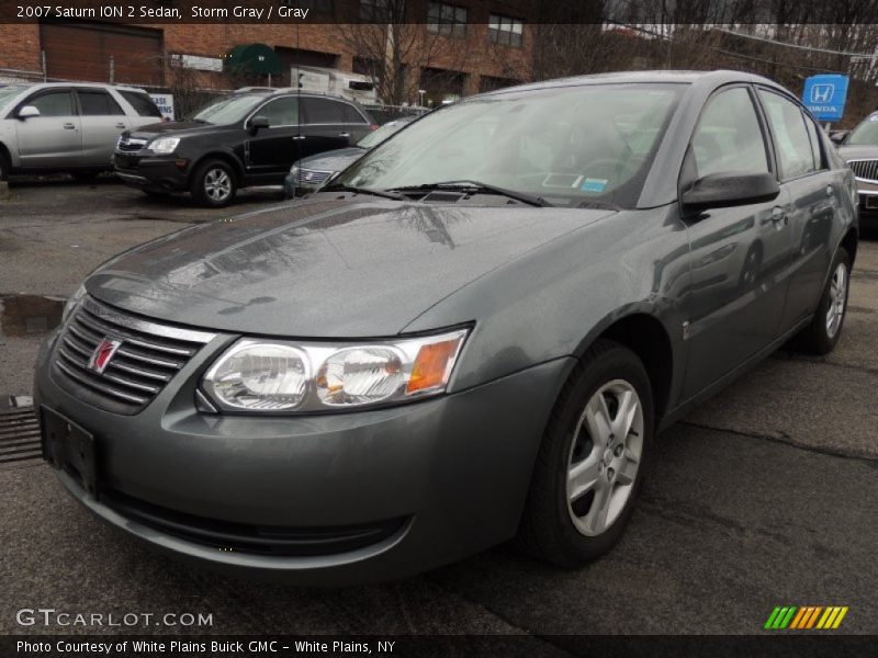 Storm Gray / Gray 2007 Saturn ION 2 Sedan