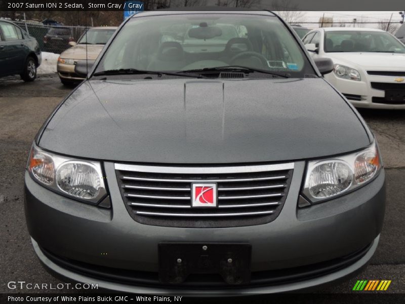 Storm Gray / Gray 2007 Saturn ION 2 Sedan