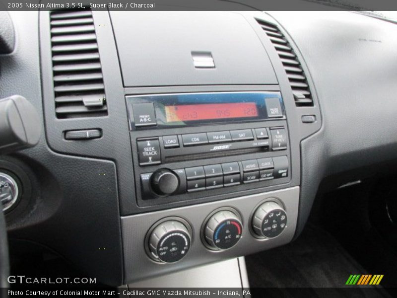 Super Black / Charcoal 2005 Nissan Altima 3.5 SL