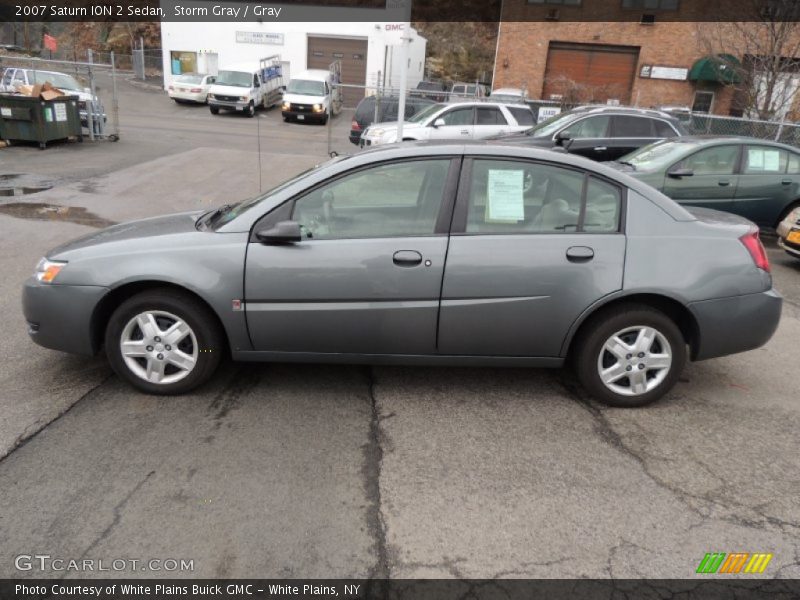 Storm Gray / Gray 2007 Saturn ION 2 Sedan