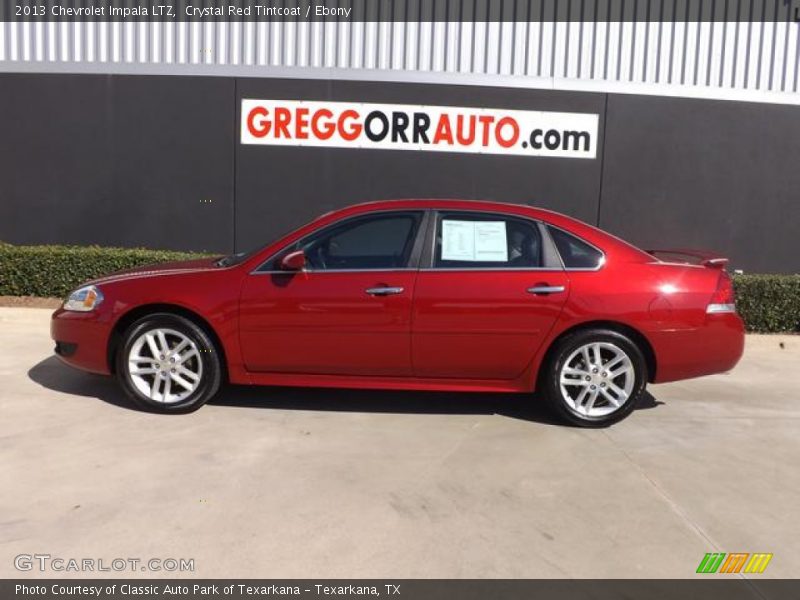 Crystal Red Tintcoat / Ebony 2013 Chevrolet Impala LTZ