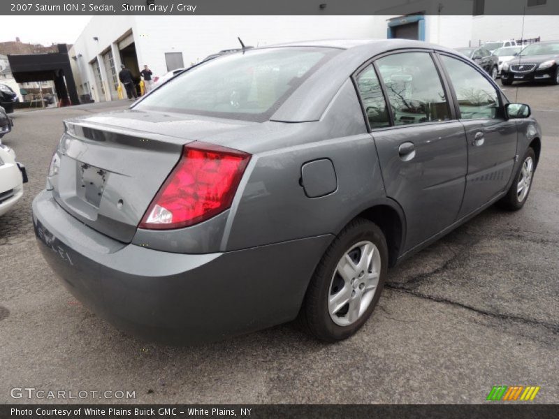 Storm Gray / Gray 2007 Saturn ION 2 Sedan