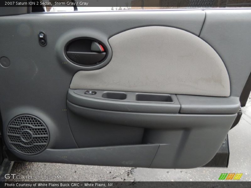 Storm Gray / Gray 2007 Saturn ION 2 Sedan