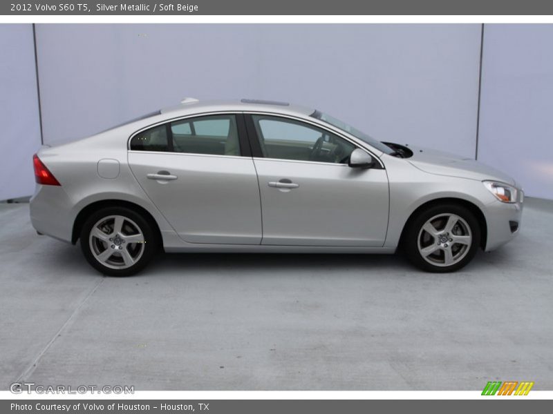 Silver Metallic / Soft Beige 2012 Volvo S60 T5
