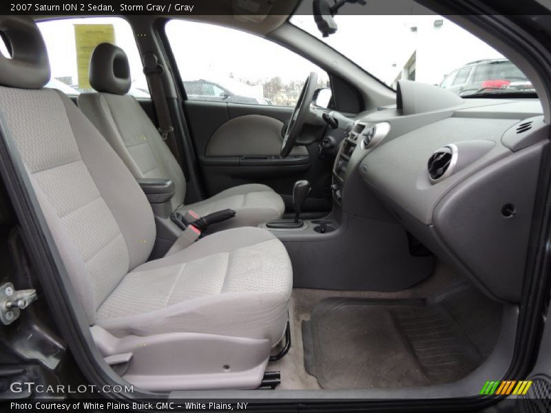  2007 ION 2 Sedan Gray Interior