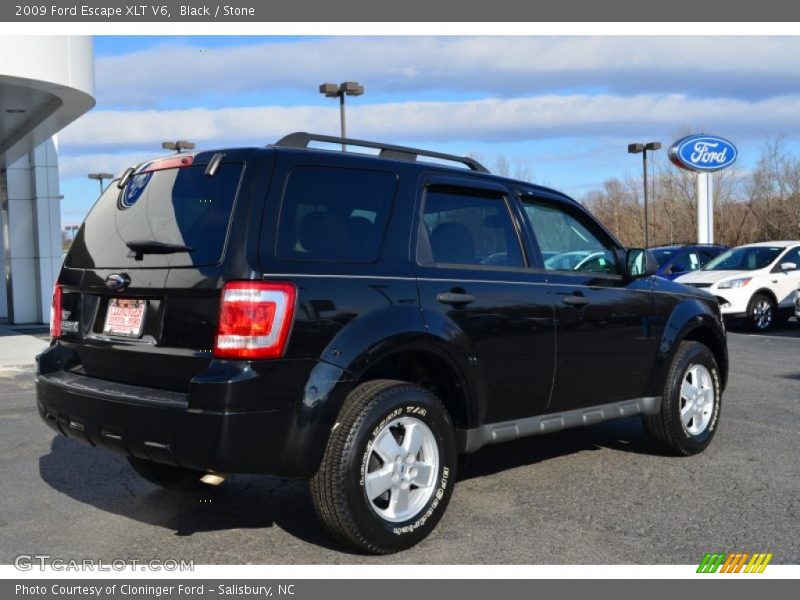 Black / Stone 2009 Ford Escape XLT V6