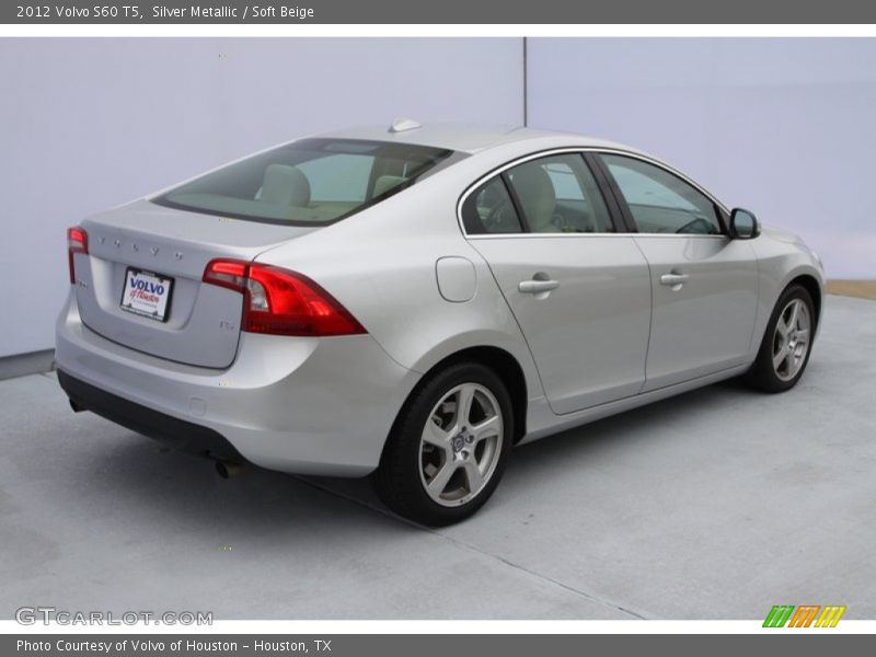 Silver Metallic / Soft Beige 2012 Volvo S60 T5