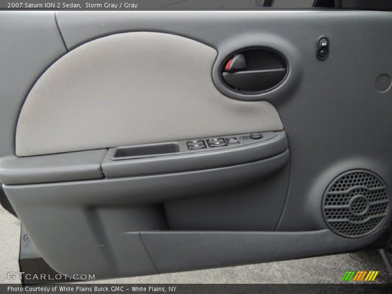 Storm Gray / Gray 2007 Saturn ION 2 Sedan