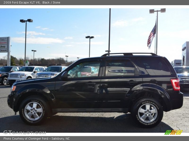 Black / Stone 2009 Ford Escape XLT V6