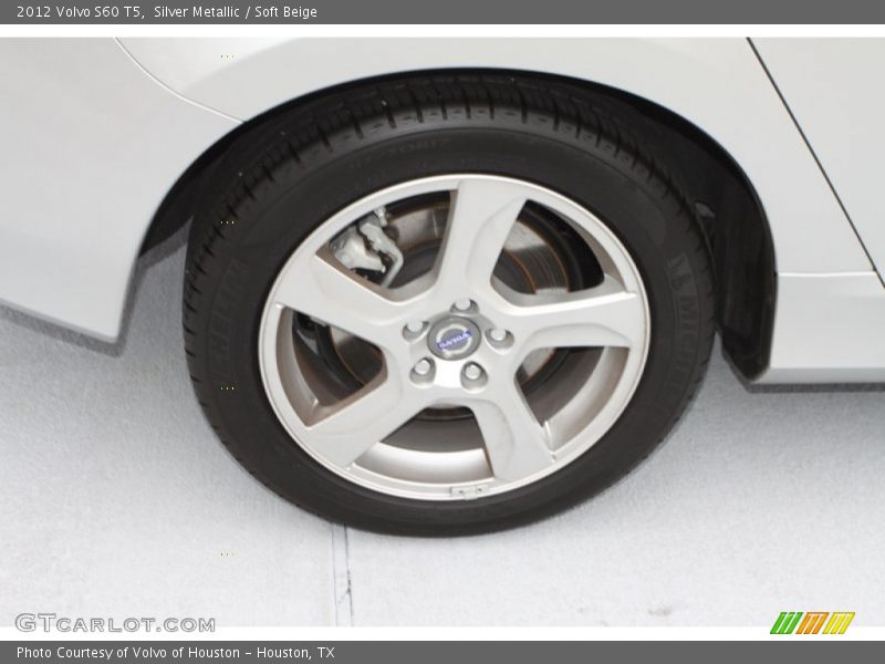 Silver Metallic / Soft Beige 2012 Volvo S60 T5