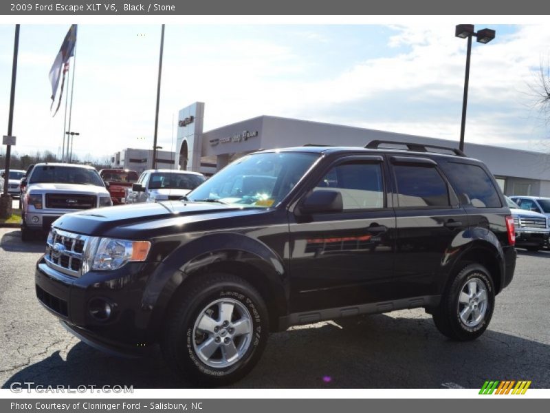 Black / Stone 2009 Ford Escape XLT V6