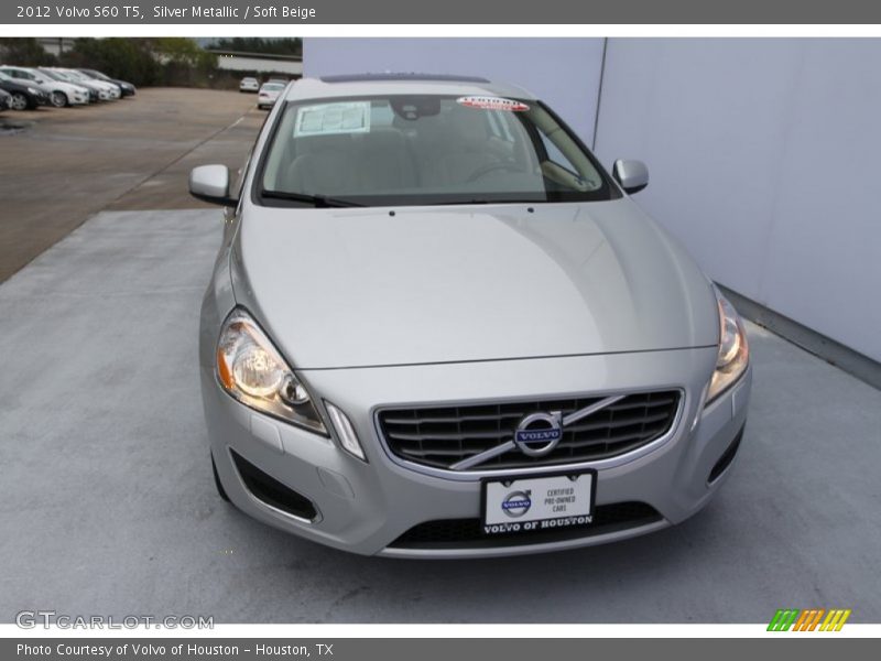 Silver Metallic / Soft Beige 2012 Volvo S60 T5