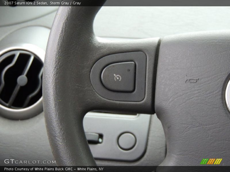 Storm Gray / Gray 2007 Saturn ION 2 Sedan