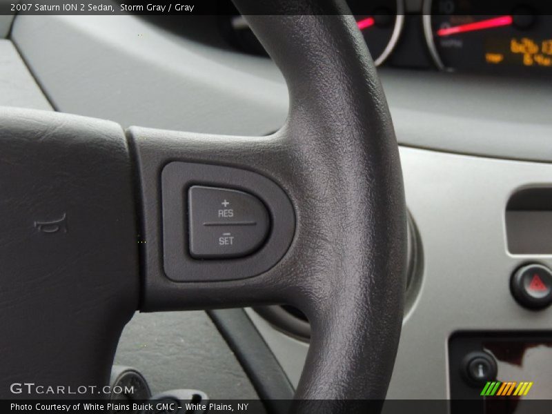 Storm Gray / Gray 2007 Saturn ION 2 Sedan