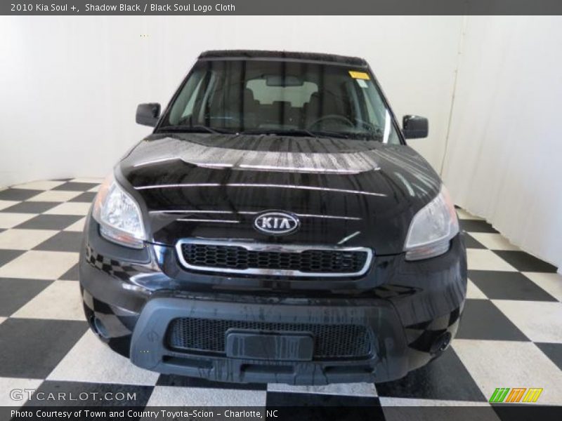 Shadow Black / Black Soul Logo Cloth 2010 Kia Soul +