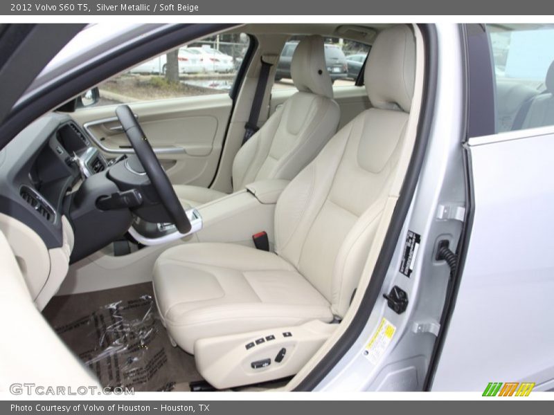 Silver Metallic / Soft Beige 2012 Volvo S60 T5