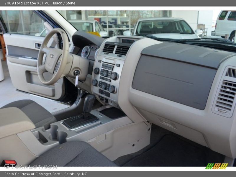 Black / Stone 2009 Ford Escape XLT V6