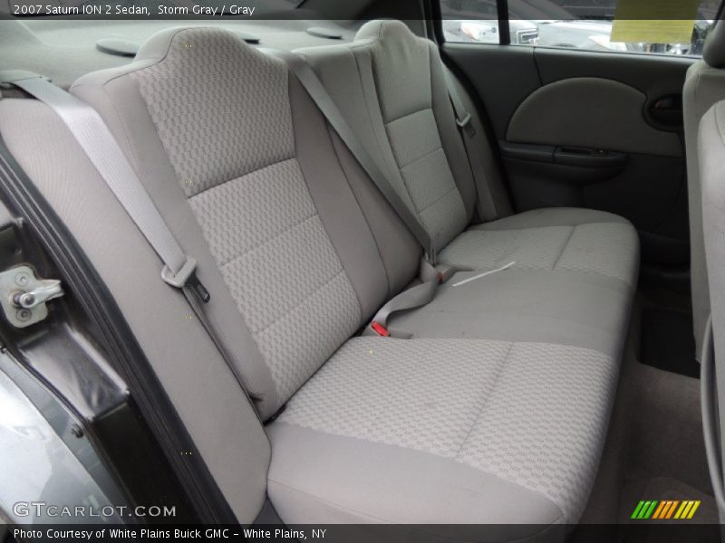 Rear Seat of 2007 ION 2 Sedan