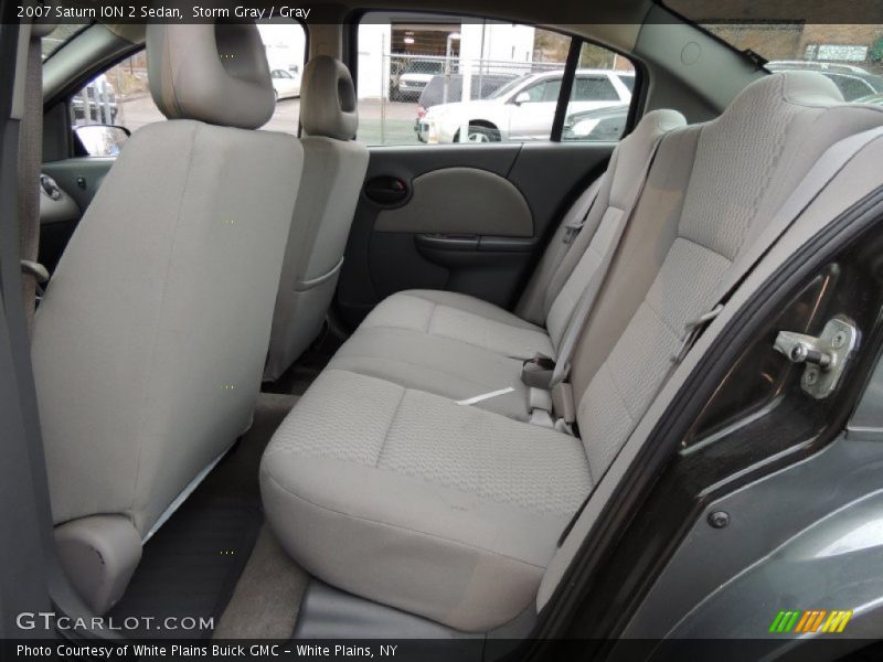 Rear Seat of 2007 ION 2 Sedan