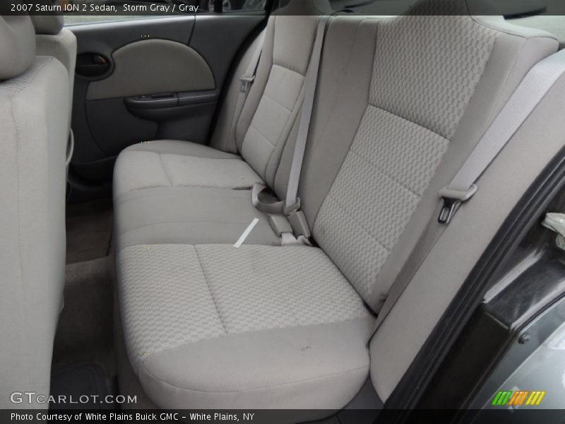 Rear Seat of 2007 ION 2 Sedan