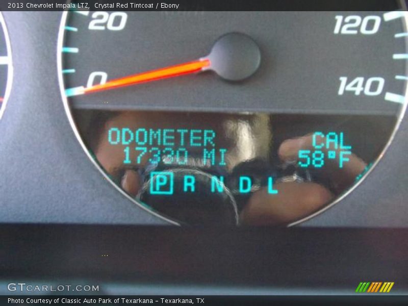 Crystal Red Tintcoat / Ebony 2013 Chevrolet Impala LTZ