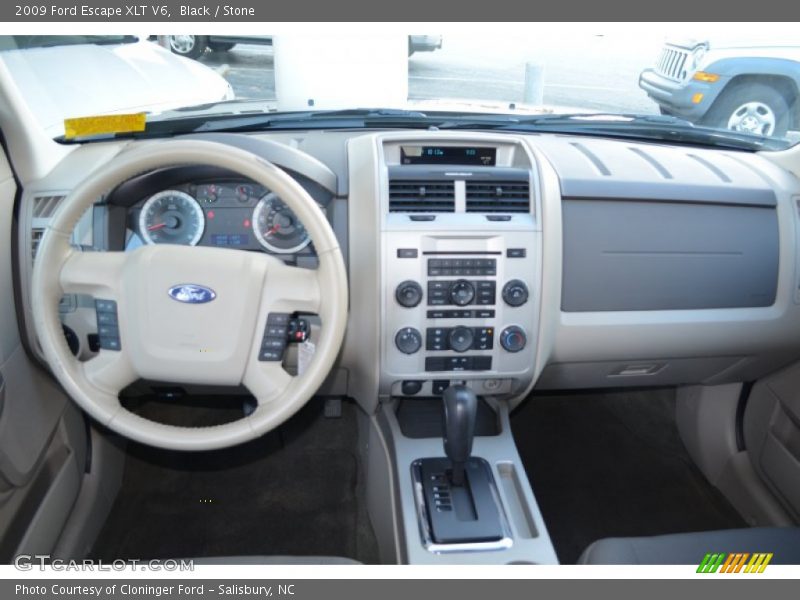 Black / Stone 2009 Ford Escape XLT V6