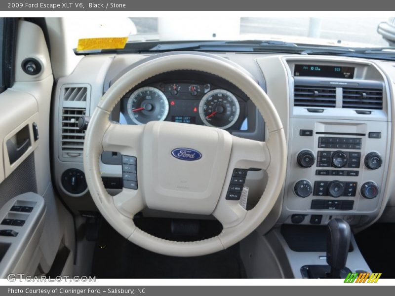 Black / Stone 2009 Ford Escape XLT V6