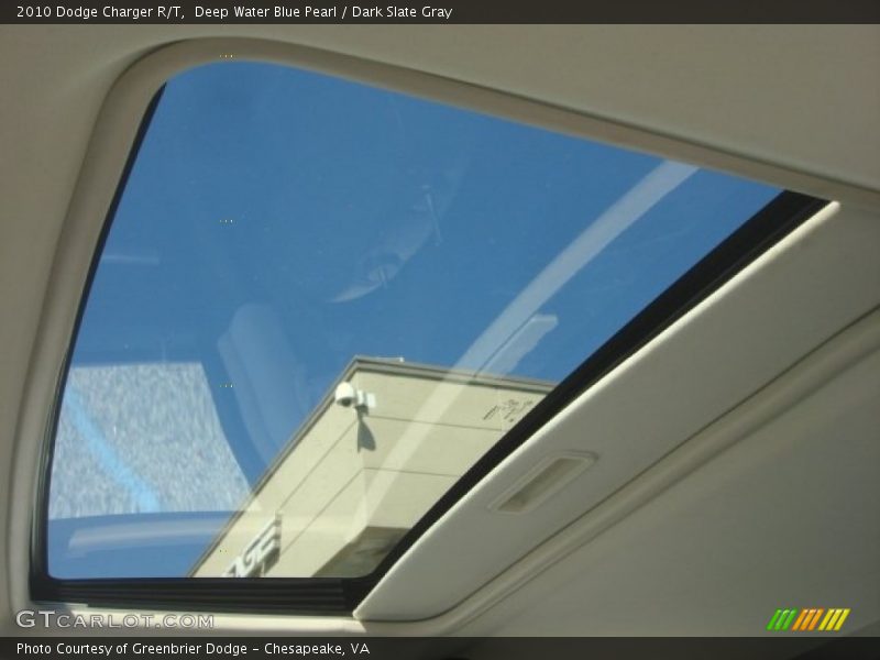 Sunroof of 2010 Charger R/T