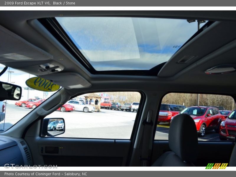 Black / Stone 2009 Ford Escape XLT V6