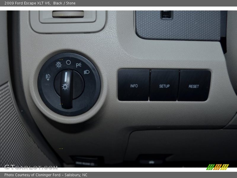 Black / Stone 2009 Ford Escape XLT V6