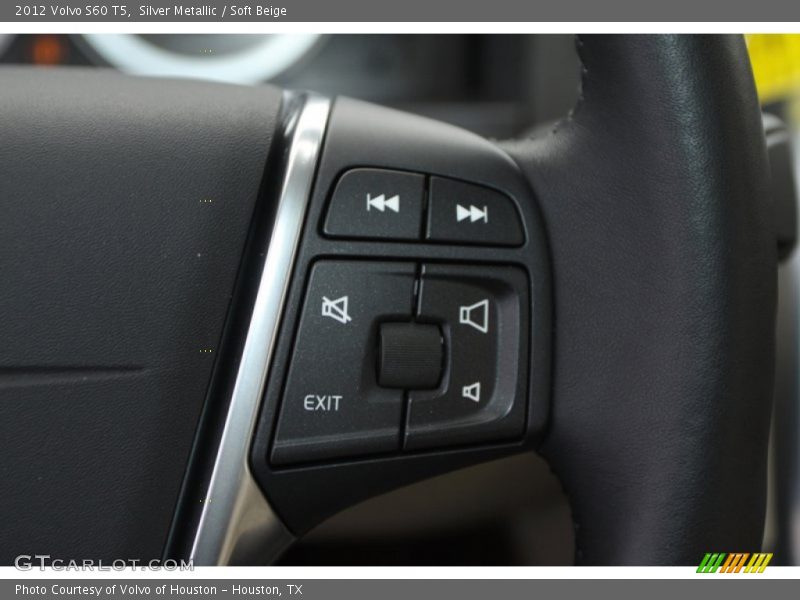 Silver Metallic / Soft Beige 2012 Volvo S60 T5
