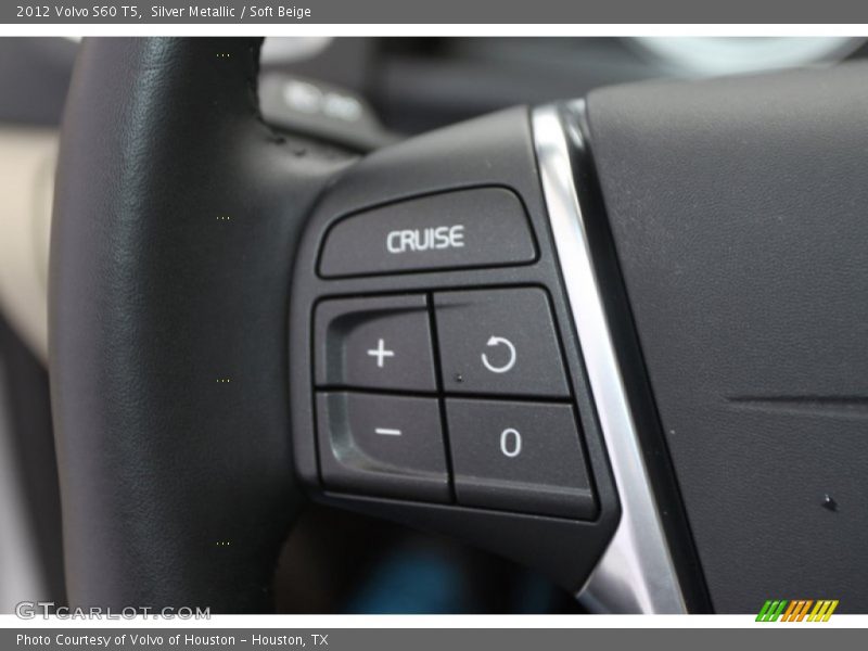 Silver Metallic / Soft Beige 2012 Volvo S60 T5