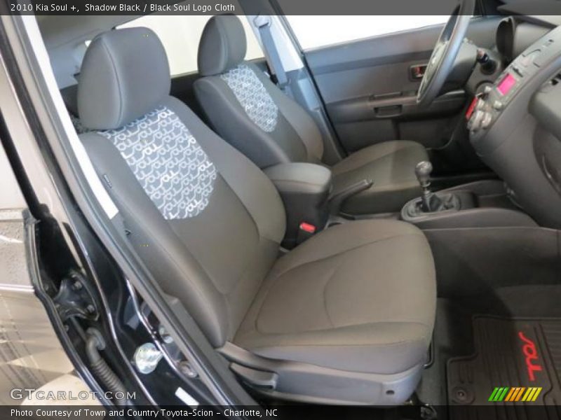 Shadow Black / Black Soul Logo Cloth 2010 Kia Soul +