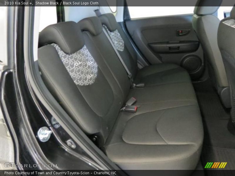 Shadow Black / Black Soul Logo Cloth 2010 Kia Soul +