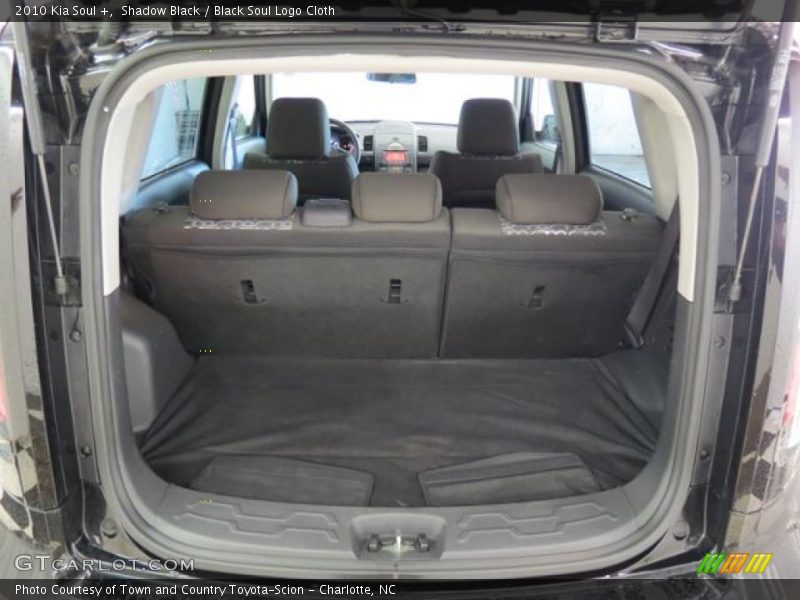 Shadow Black / Black Soul Logo Cloth 2010 Kia Soul +