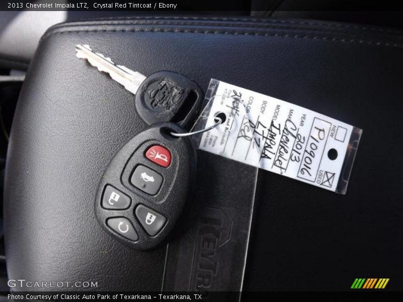 Crystal Red Tintcoat / Ebony 2013 Chevrolet Impala LTZ