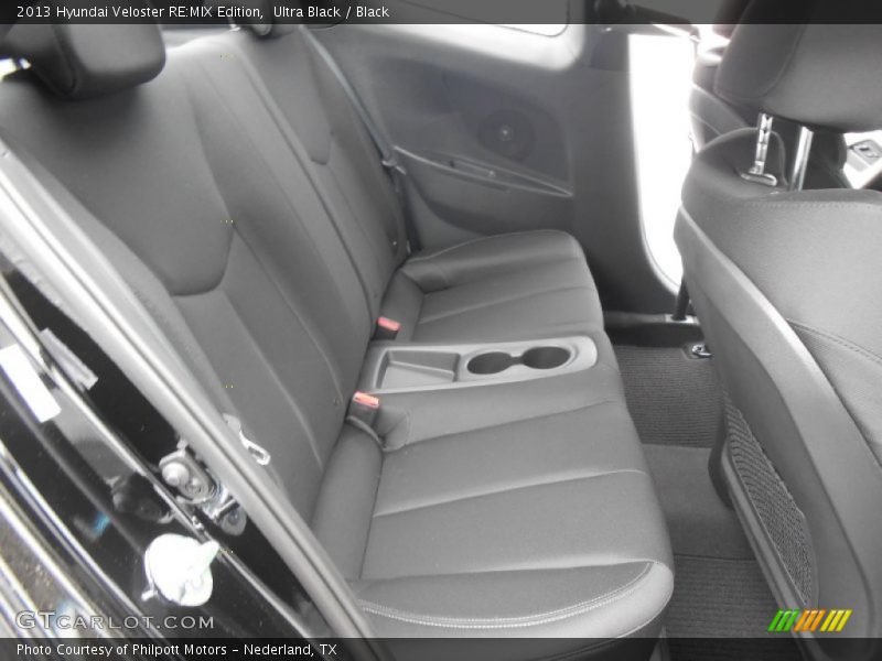 Rear Seat of 2013 Veloster RE:MIX Edition