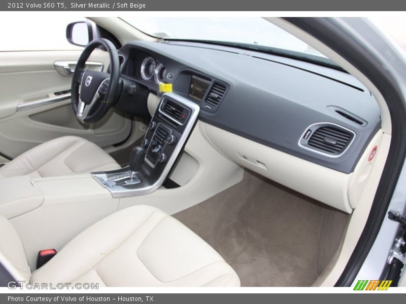 Silver Metallic / Soft Beige 2012 Volvo S60 T5