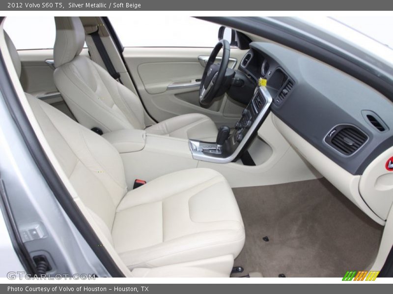 Silver Metallic / Soft Beige 2012 Volvo S60 T5