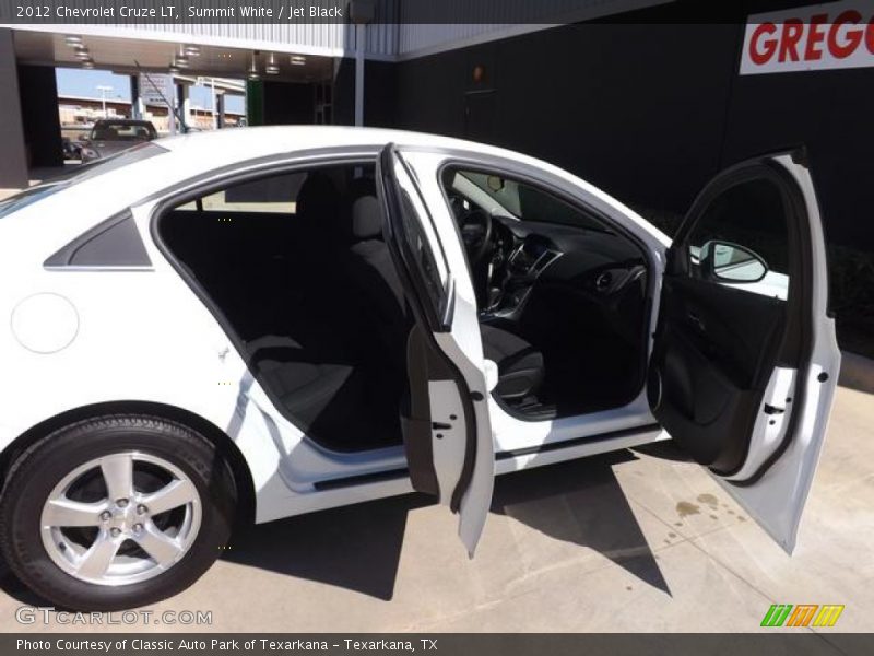 Summit White / Jet Black 2012 Chevrolet Cruze LT