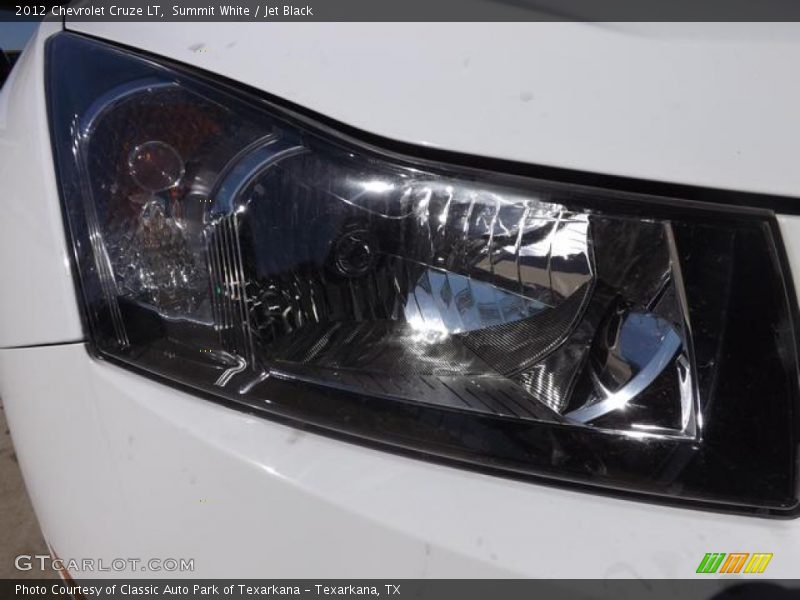 Summit White / Jet Black 2012 Chevrolet Cruze LT