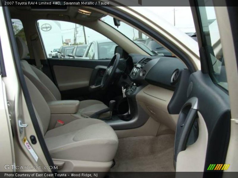 Savannah Metallic / Taupe 2007 Toyota RAV4 Limited 4WD
