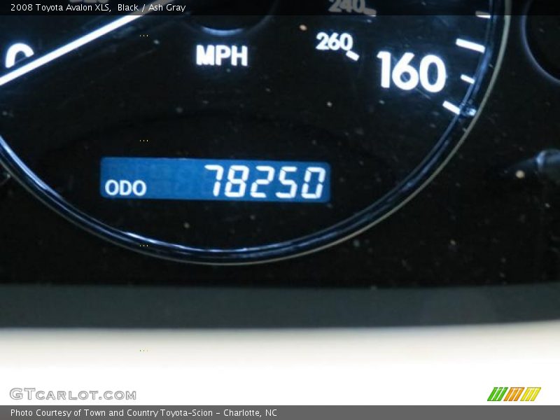 Black / Ash Gray 2008 Toyota Avalon XLS