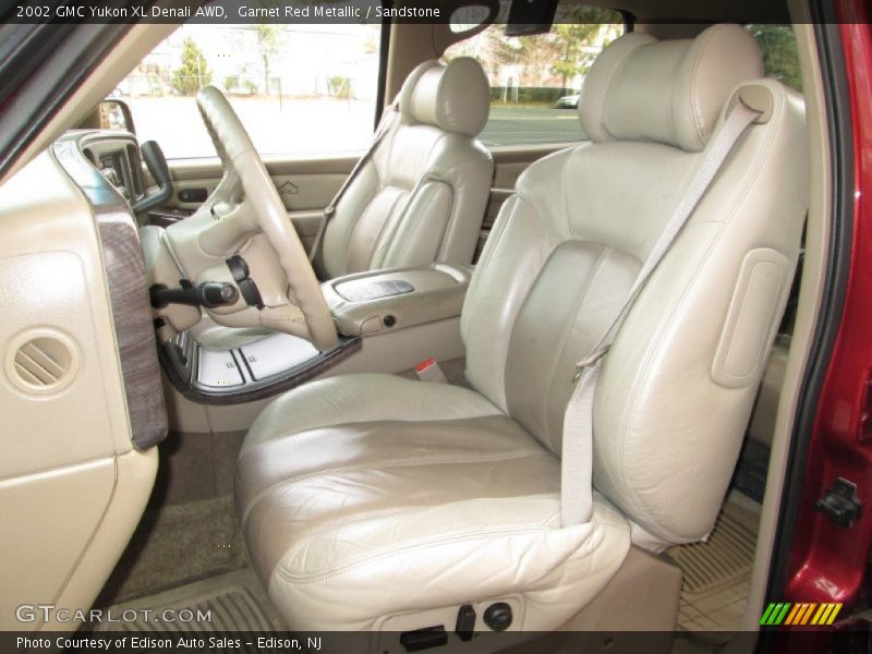 Front Seat of 2002 Yukon XL Denali AWD