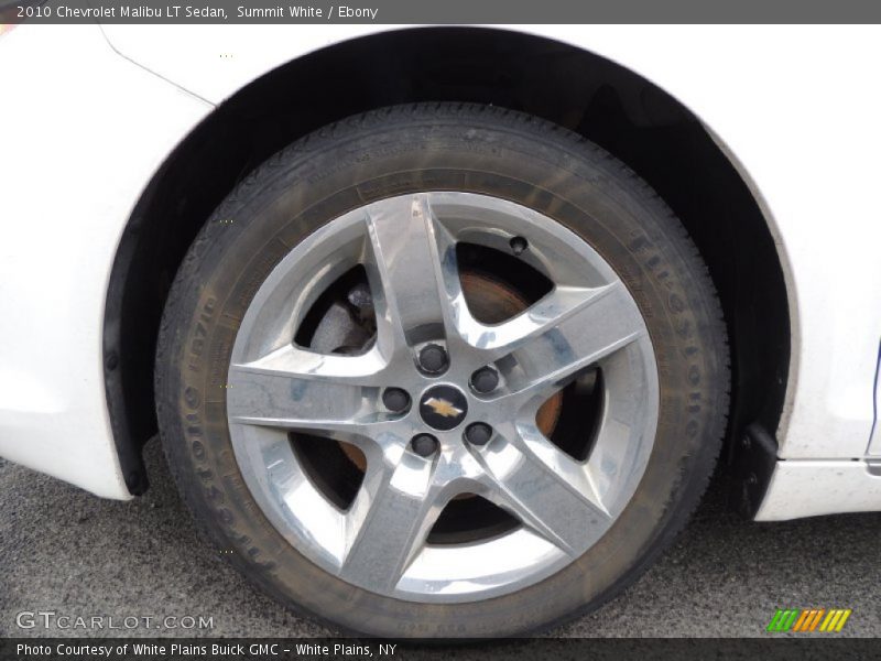 Summit White / Ebony 2010 Chevrolet Malibu LT Sedan
