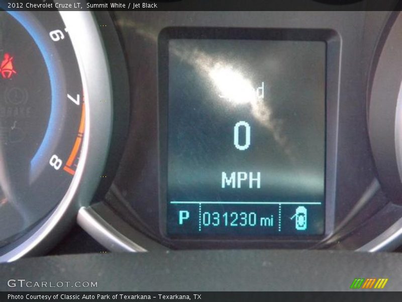 Summit White / Jet Black 2012 Chevrolet Cruze LT