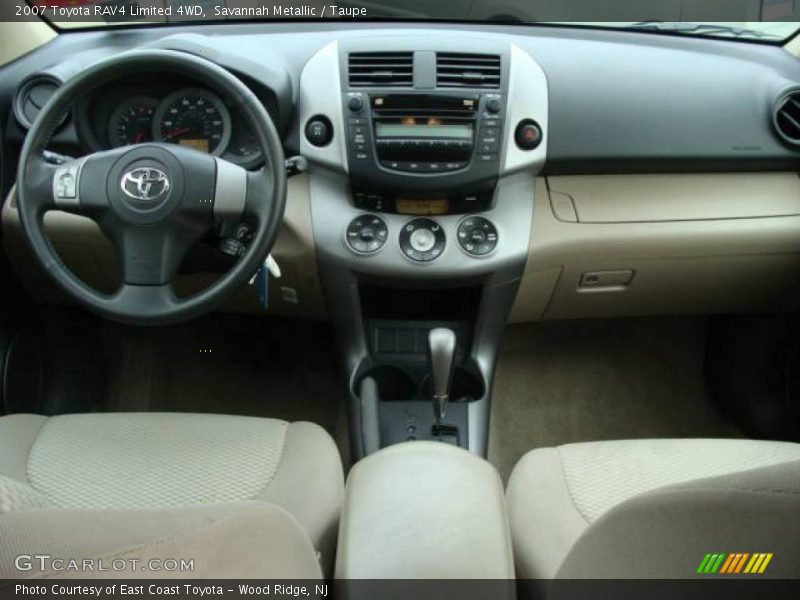 Savannah Metallic / Taupe 2007 Toyota RAV4 Limited 4WD
