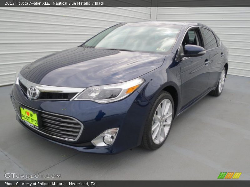 Nautical Blue Metallic / Black 2013 Toyota Avalon XLE