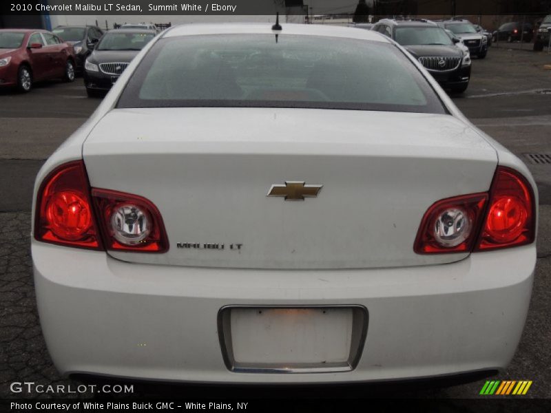 Summit White / Ebony 2010 Chevrolet Malibu LT Sedan